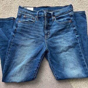 Gap High Rise Skinny Jeans